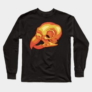 Neon Conure Skull Long Sleeve T-Shirt